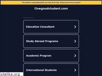 onegoodstudent.com