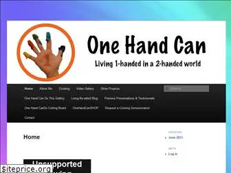 onehandcan.com