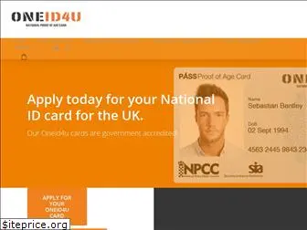 oneid4u.co.uk