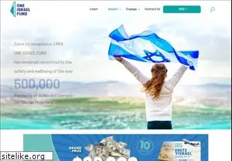 oneisraelfund.org