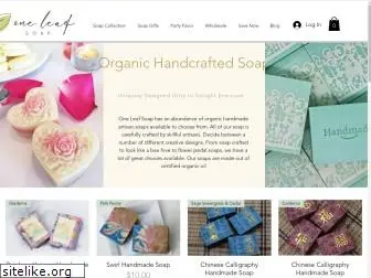 oneleafsoap.com