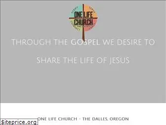 onelifechurchthedalles.com