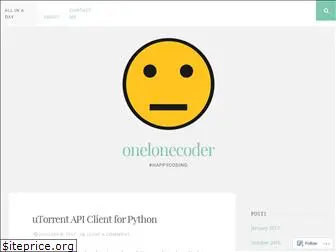 onelonecoder.wordpress.com