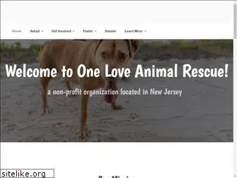 oneloveanimalrescue.org