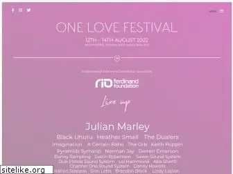 onelovefestival.co.uk