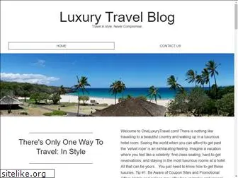 oneluxurytravel.com