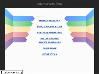 onemarkets.com