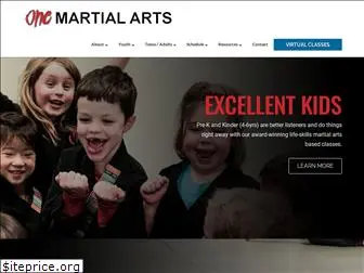 onemartialarts.com