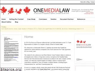 onemedialaw.com