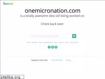onemicronation.com