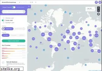 onemilliontweetmap.com