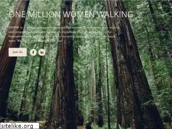 onemillionwomenwalking.com