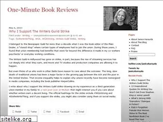 oneminutebookreviews.wordpress.com