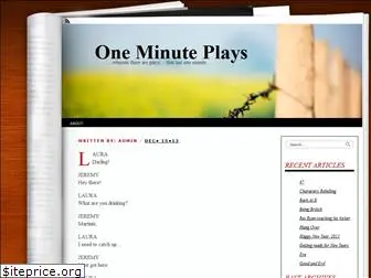 oneminuteplays.com