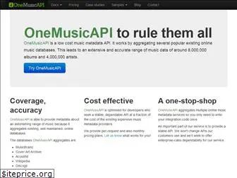 onemusicapi.com