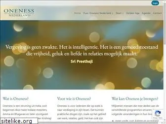 onenessnederland.nl