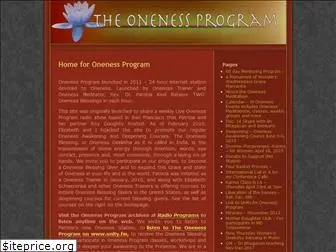 onenessprogram.com
