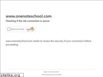 onenoteschool.com