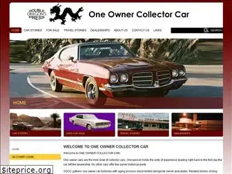 oneownercollectorcar.com