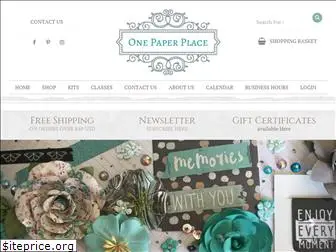 onepaperplace.com