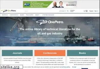 onepetro.org