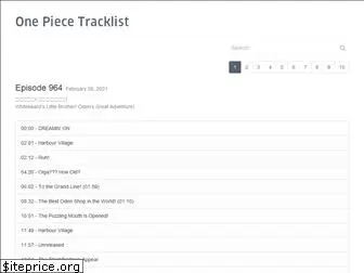 onepiecetracklist.com