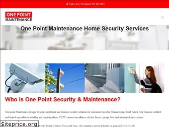 onepointmaintenance.co.za