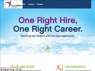 onesearchconsulting.com