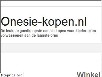 onesie-kopen.nl