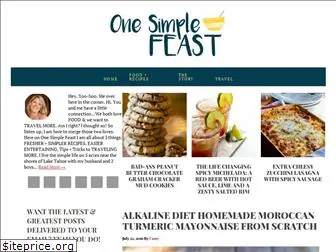 onesimplefeast.com