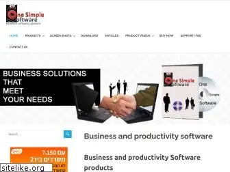 onesimplesoftware.com