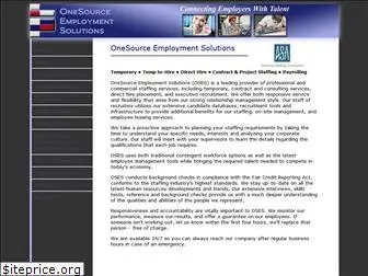 onesourceemployment.com