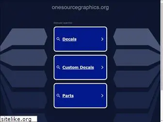 onesourcegraphics.org