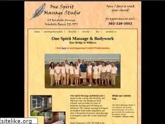 onespiritmassage.com