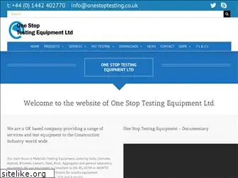 onestoptesting.co.uk