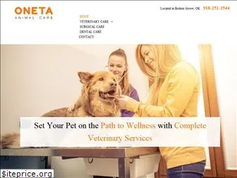 onetaanimalcare.net