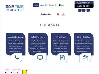 onetimerecharge.com