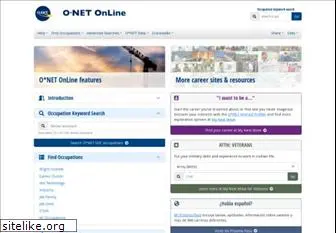 onetonline.org