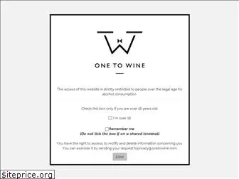 onetowine.com