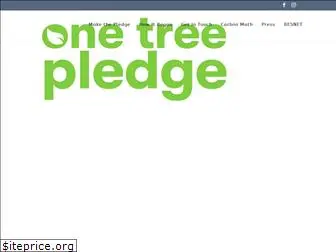 onetreepledge.org