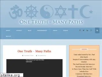 onetruth-manypaths.com