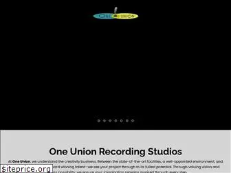 oneunionrecording.com