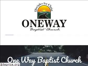 onewaybaptistchurch.com