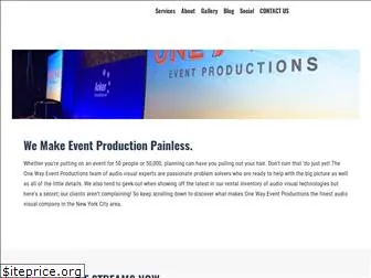 onewayeventproductions.com