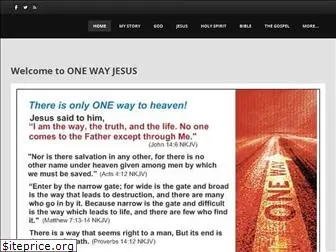 onewayjesus.weebly.com