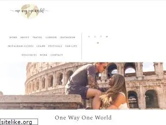 onewayoneworld.com