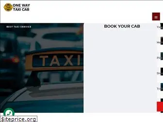 onewaytaxicab.com