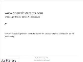 onewebsterapts.com