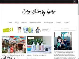 onewhimsylane.com