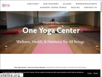 oneyogaandhealing.com